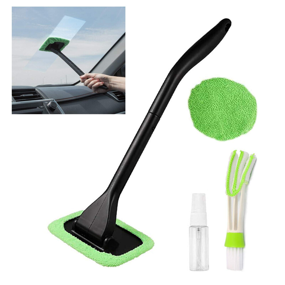 XINXIYAN Car Window Cleaner Windshield Cleaner Tool Inside 19 Inch Green-Rectangle-image-OPC-PFY7975-NEW