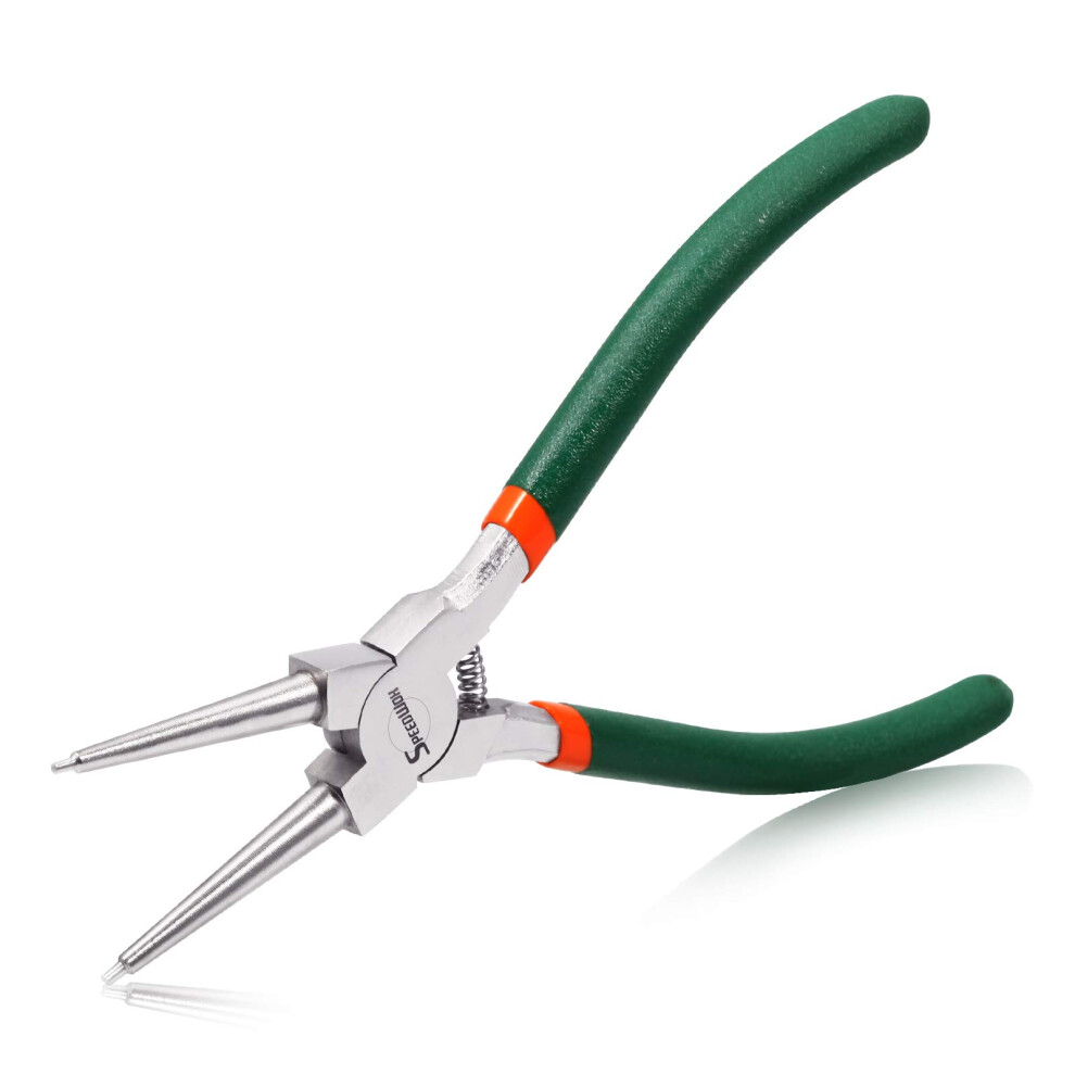 Speedwox 7-Inch Snap Ring Pliers, Tip Diameter 0.07 Inch, Internal Circlip Pliers Kit, Heavy Duty Precision Retaining Ring Pliers, Straight Jaws For 764595467692