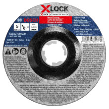 BOSCH CWX27LM500 5 In. x 1/8 In. X-LOCK Μεταλλικό Κόψιμο 30 Grit Συμβατό με 7/8 In. Arbor Type 27A
