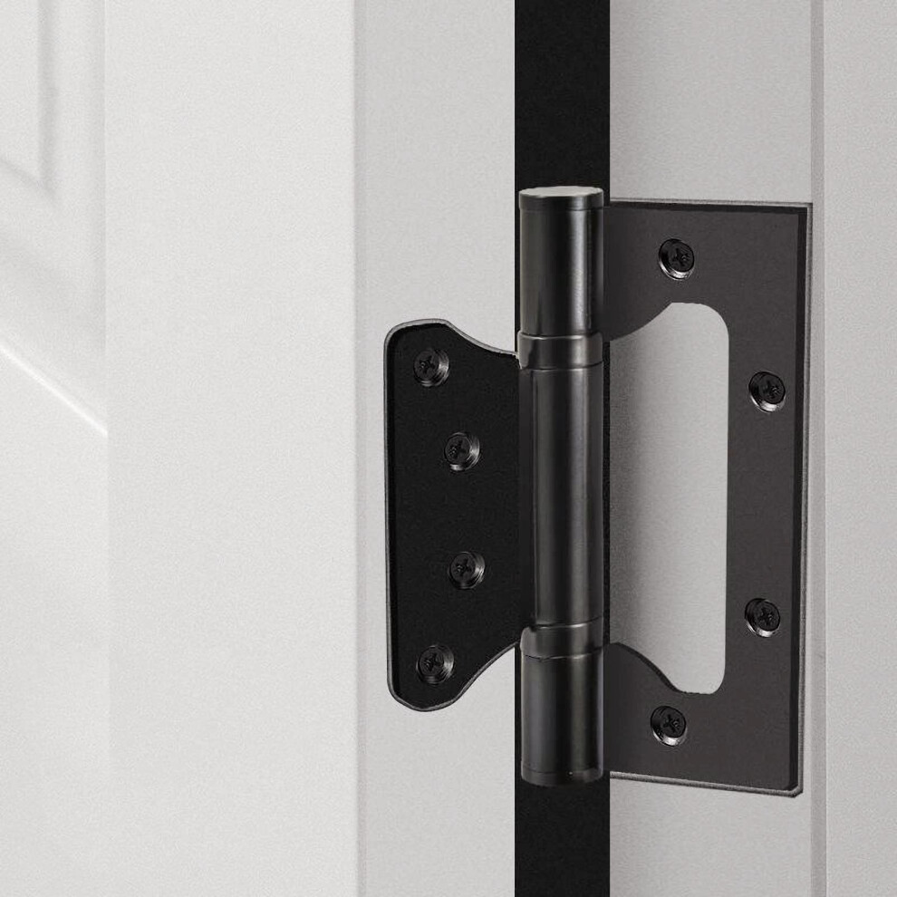 6 Pack Non-Mortise Door Hinges  4 x 3 inch Stainless Steel Door Hinge