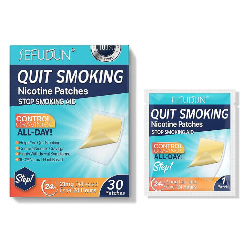 (First stage) Quit Therapyspatches Plasters Effective Stop Smoking Aid Support Craving Control 2