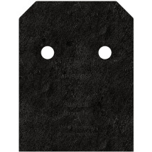 Simpson StrongTie APVB66DSP  Outdoor Accents Avant Collection ZMAX  Black Post Base Side