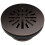Dreno de Chuva Redondo Delta 4 Polegadas Bronze Escovado, Kit de Dreno para Chuveiro 1