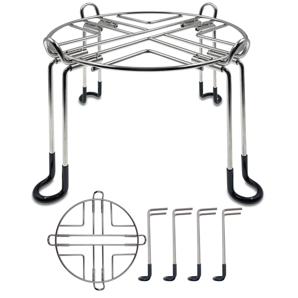 Stojak Na Blat Ze Stali Nierdzewnej Shurex Z Gumowanymi Stopami O Srednicy 9 Cali 9 """" O Srednicy 6 """" Wysoki Kompatybilny Z Systemem Filtrw Wod-image