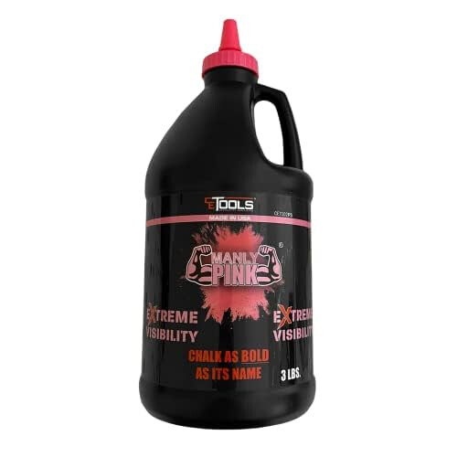 CE TOOLS 3LB Ροζ Χρωματιστό Σαπούνι Υψηλής Ορατότητας - Κατασκευασμένο στην ΗΠΑ