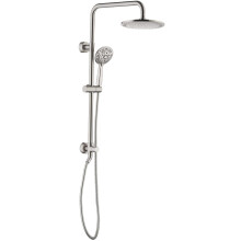SYSTÈME DE DOUCHE BRILLANTE Comprenant une douche pluie de 9 pouces et un pommeau à main