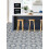 Tiles de Piso Blue Ezra 12x12 Polegadas (10 Unidades), 10 sq.ft./cartão 2