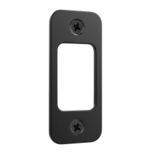 Deadbolt Strike Plate Door Backplate 1 """" X 2 1/4 """" Round Corner -(1 -Pack)