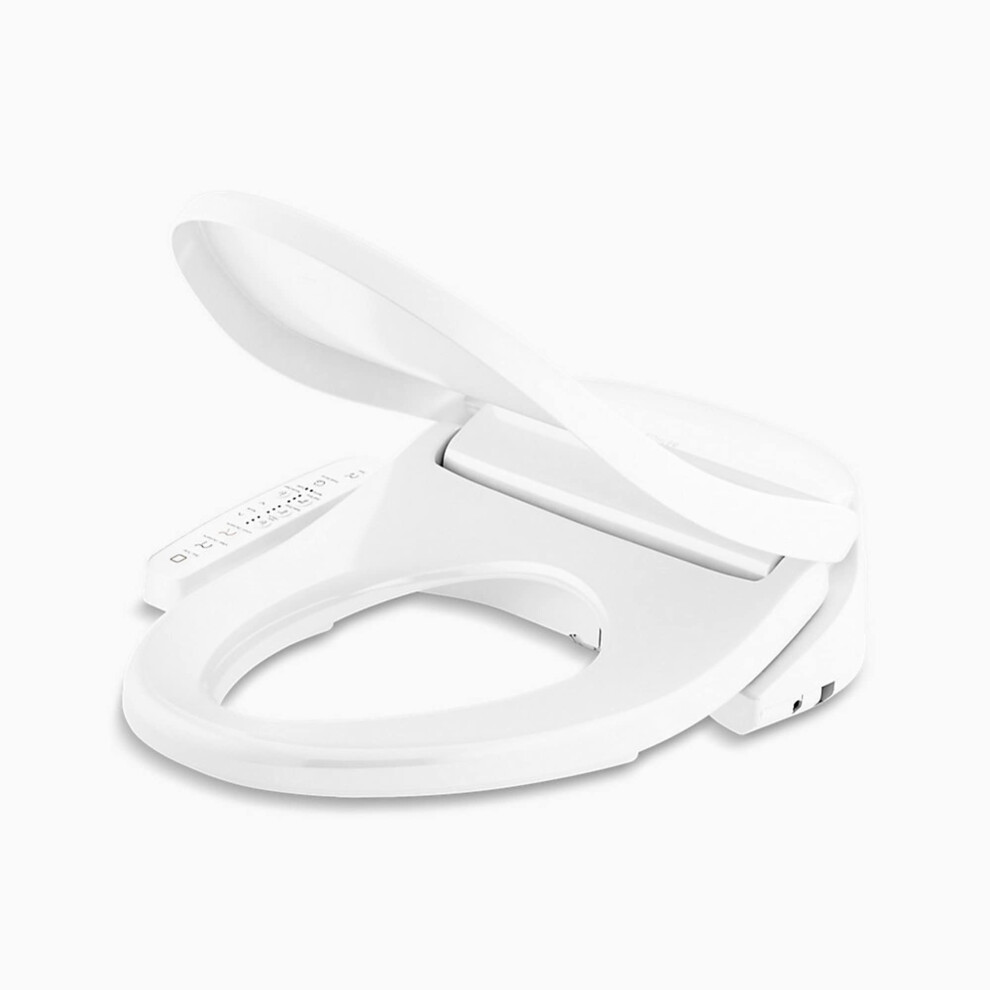 Photos - Toilet Accessory Kohler 323300 Purewash Bidet Toilet Seat Elongated White 32330-0 