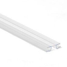 PENNZONI Living Hinges for Drum Shield Panels  Golf Cart Windshield Hinges  Clear Plastic Living Hinge for Plexiglass  8 Inch 1