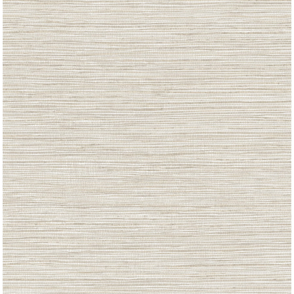 Roommates Neutral Dimensional Grasscloth Peel And Stick Wallpaper Rmk12682plw 034878277493