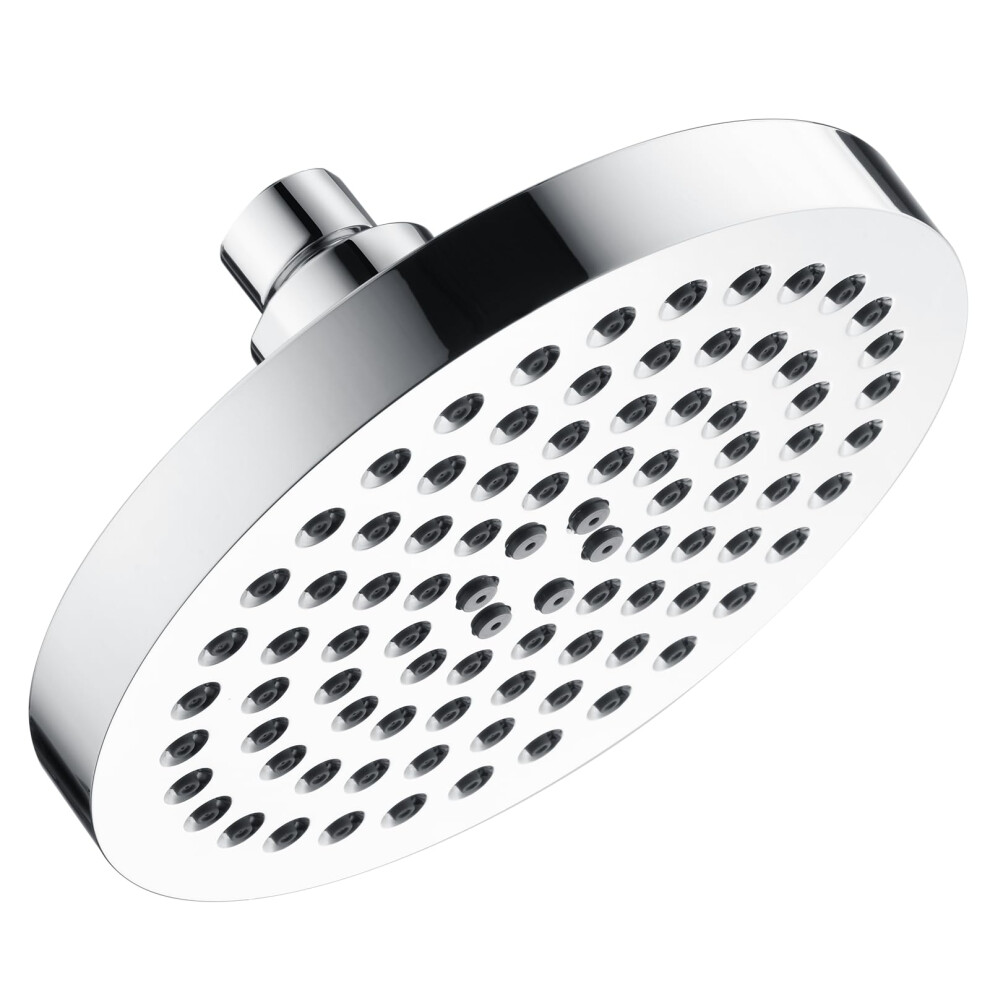 BRIGHT SHOWERS High Pressure Shower Head  6 Inch Rain Shower Head  2 Spray Settings Rainfall Shower Heads  Adjustable Angle Repl-image-OPC-PFRRP66-NEW