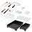 Allgala Kit de Ferramentas de Pintura DIY 23 Peças com Rolos de 9 e 4 Polegadas 2