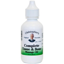 Christopher's Original Formulas Complete Tissue & Bone Massage Oil Herbal Relief 2 oz