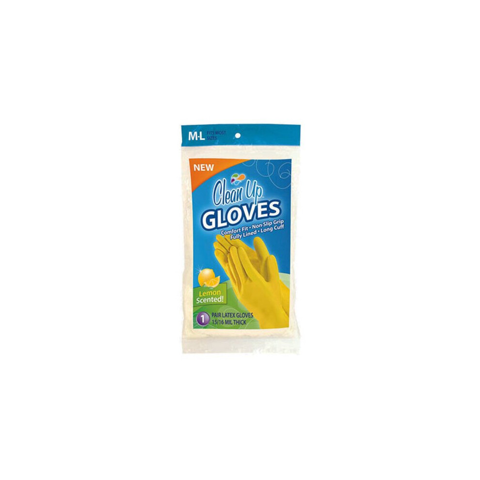 Clean Up Scented Latex Gloves  1-Pair-image-OPC-PFT5FM7-NEW