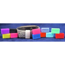 Bitbelt Jr. 12er-Pack (eines von jeder Farbe 3, das im Dunkeln leuchtet!) Sch?tzen Sie Ihr MagicBand (Kindergr??e) Fitbit Alta Flex Amiigo Striiv