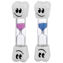 Smile Tand 2 Minuters Sandtimer Blandade Färger (2-pack)