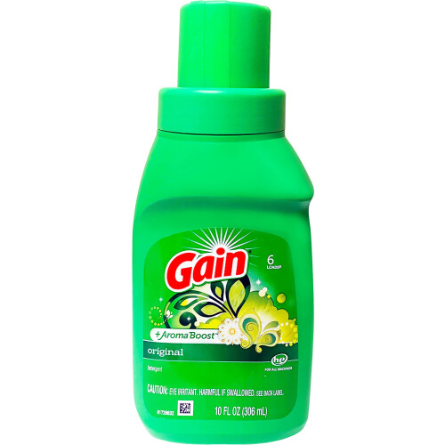 Detergente para ropa Gain Original Dos botellas de 10 oz. 1