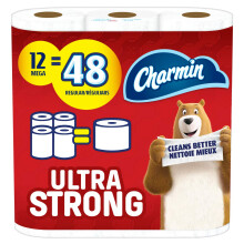 Toaletn    papier Charmin Ultra Strong Mega Roll 12 kusov, 286 listov na rolku