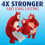 Charmin Ultra Strong Χαρτί Υγιεινής, 6 Super Mega Ρολά = 36 Κανονικά Ρολά 2