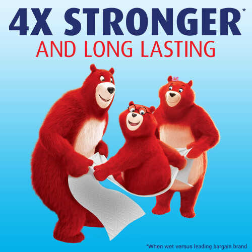Charmin Ultra Strong Χαρτί Υγιεινής, 6 Super Mega Ρολά = 36 Κανονικά Ρολά 1