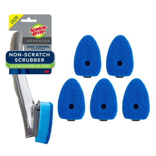 Scotch-Brite Non-Scratch Advanced Soap Control Dishwand Kit  Includes