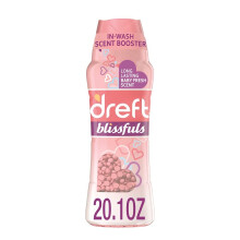 Dreft Blissfuls Wäsche-Duftverstärker-Perlen für die Waschmaschine, Babyfrischer Duft, 593 g