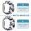 ShuYo 10 PACK Élastiques Compatibles avec Fitbit Versa/Versa 2/Versa Lite Édition Spéciale 3
