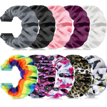 ShuYo 10 PEZZI Fasce Scrunchie Compatibili con Fitbit Versa/Versa 2/Versa Lite Edizione Speciale