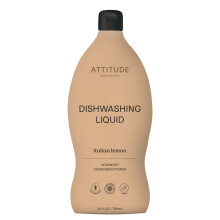 ATTITUDE Astianpesuneste EWG Verified Vegaaninen astianpesuaine Kasvipohjaiset luonnollisesti johdetut tuotteet Italialainen sitruuna 24 Fl Oz