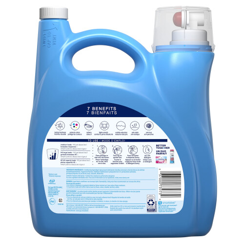 Downy April Fresh Flüssiger Weichspüler, 4,9 l, 190 Wäschen 1