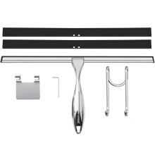 TOOVEM Squeegee de 14 Polegadas para Vidros, Janelas, Banheiro, Carro e Limpeza de Chuveiro com Gancho S