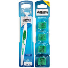Flosor de ață dentară Ultra Clean Access pentru zone greu accesibile, cu rezerve de mentă - 28 de bucăți, mâner ușor de ținut