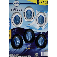 Febreze Small Spaces Unstopables Variety 0,25 uncji płynu (opakowanie 6 sztuk)