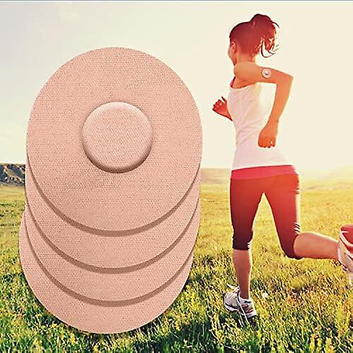 (Brown, 20pcs) Sensor Covers For Freestyle Libre, Sensor Adhesive Patches Waterproof Cgm Sensor Protection No Glue 1