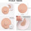 (Brown, 20pcs) Sensor Covers For Freestyle Libre, Sensor Adhesive Patches Waterproof Cgm Sensor Protection No Glue 3
