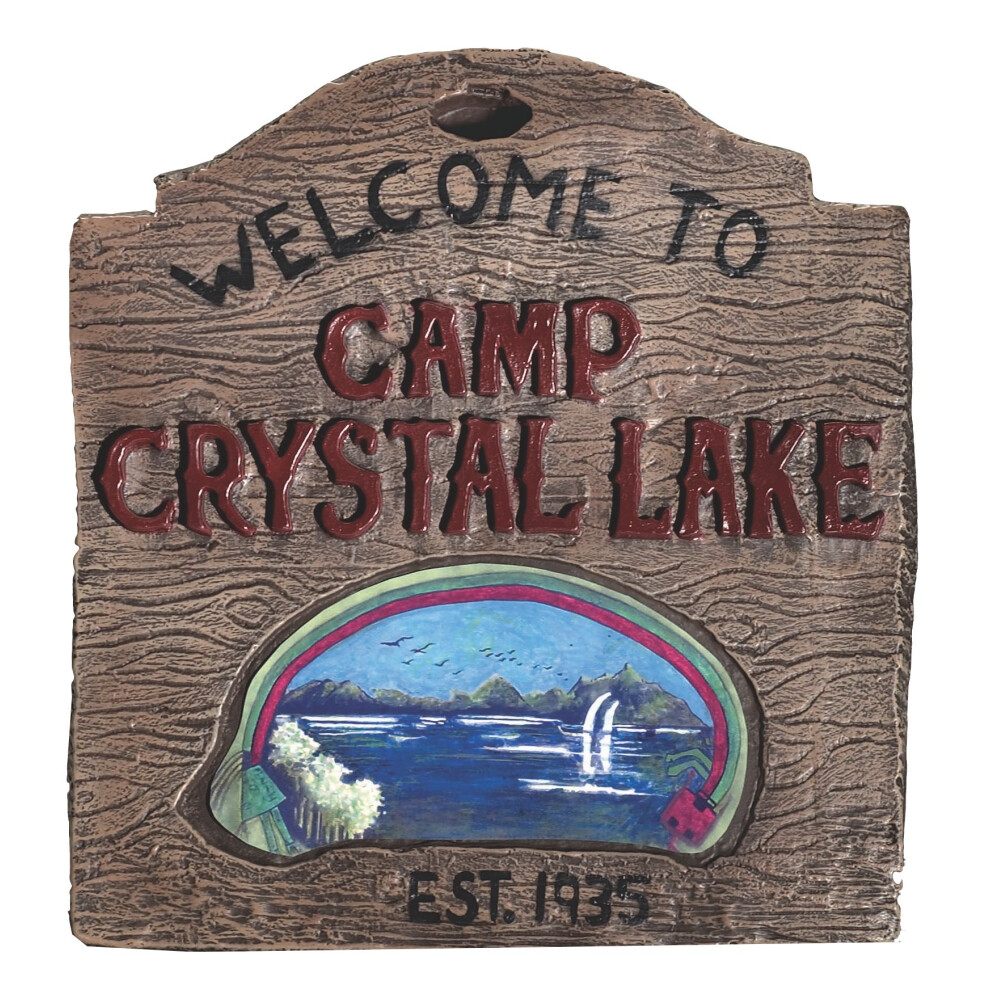Rubie's Plastic Friday The 13th Camp Crystal Sign
