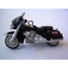 1999 Harley Davidson Electra Glide Motorcycle Miniature Collectors Series Ornamento de Natal
