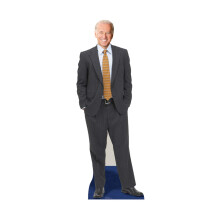 Pappfiguren, Vizepräsident Joe Biden, lebensgroß, zum Aufstellen als Aufsteller