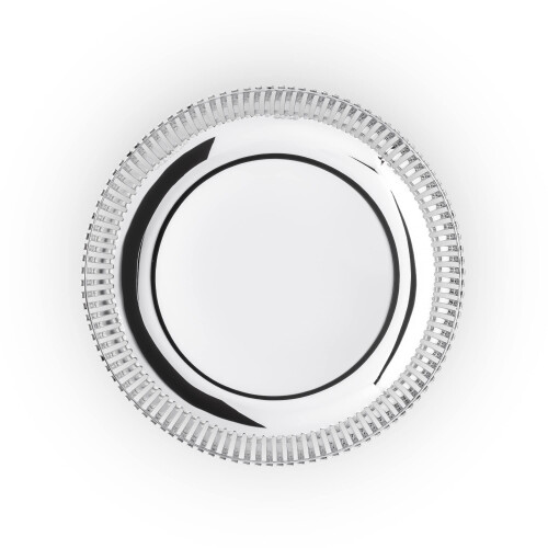 Alessi Alessi Round Basket, Silver 1