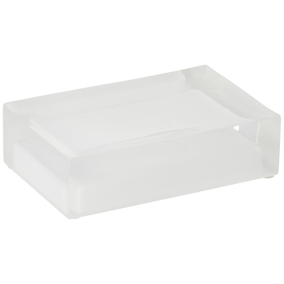 Gedy Rainbow Porta Sapone Decorativo Bianco-image