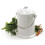 Norpro 93 1 Gallon White Compost Keeper Crock 2
