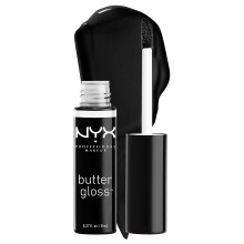NYX PROFESSIONAL MAKEUP Gloss ? l?vres non collant Butter Gloss - R?glisse (noir)