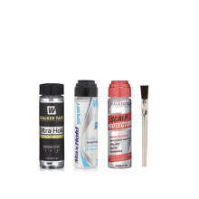 Bundle 4-artiklar: Ultra-Hold 1.4oz Max Hold Sport 1.4oz spetsutgivning 1.4 och liten applikatorborste