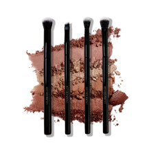 LAURA GELLER Shadow Skills 4pc Eyeshadow Professional Vegan Makeup Brush Set Apply Eyeshadow More