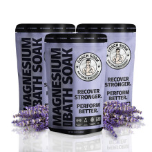 3er-Pack: Coach Soak Recovery Bath Soak     Bittersalz in Gro  packung     Badesalz in Gro  packung     3er-Pack     Insgesamt 9 Pfund (Lavendel)