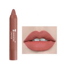 Agrifilm Labial Mate en Barra, Lápiz Labial Hidratante, No Pegajoso, Larga Duración, Waterproof (5)