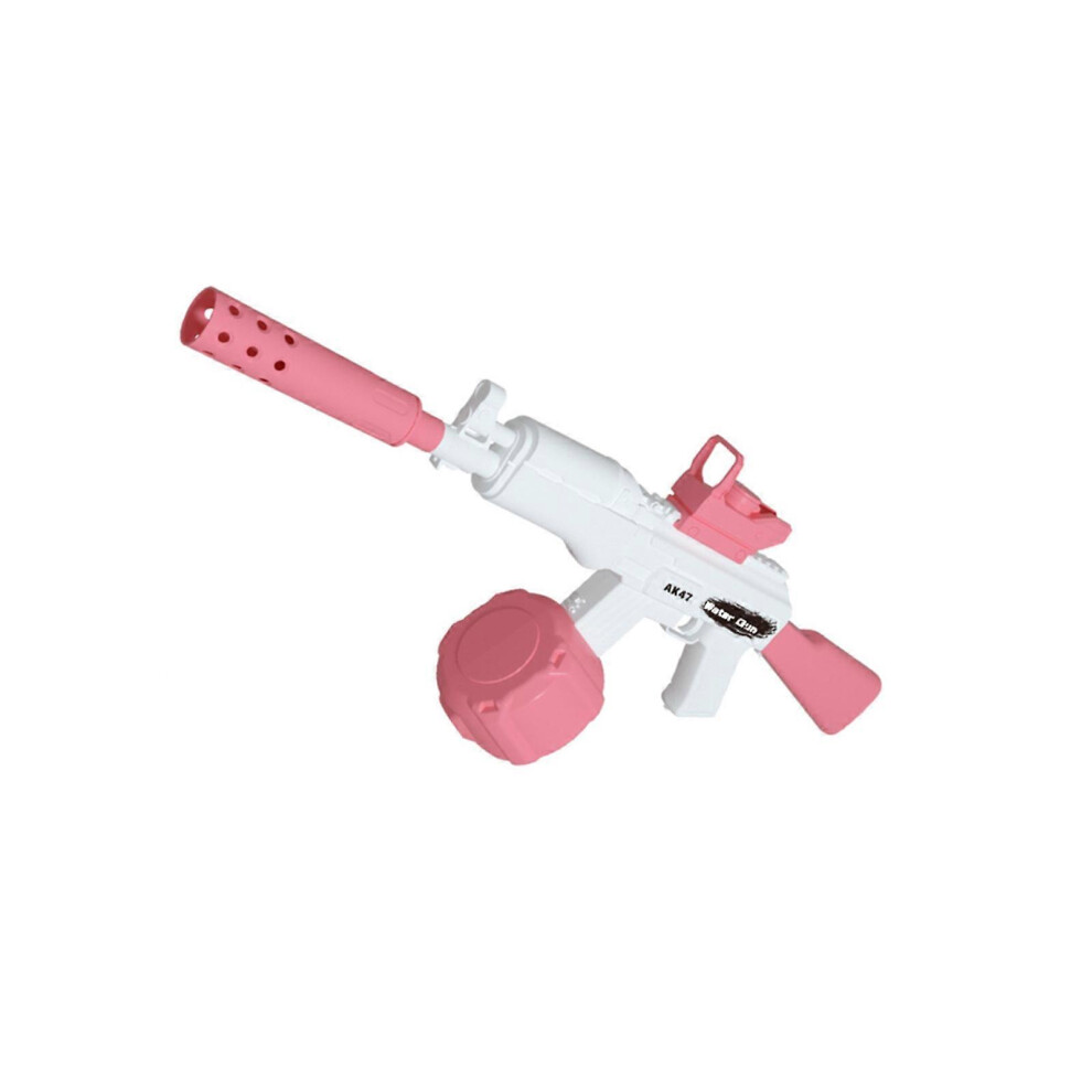 Photos - Other Toys Kikidex  Electric Water Spray Toy AK47 Water Squirt Guns for Adults and Kids Super Water Soaker Long Range Summer Ou (Pink, One size)