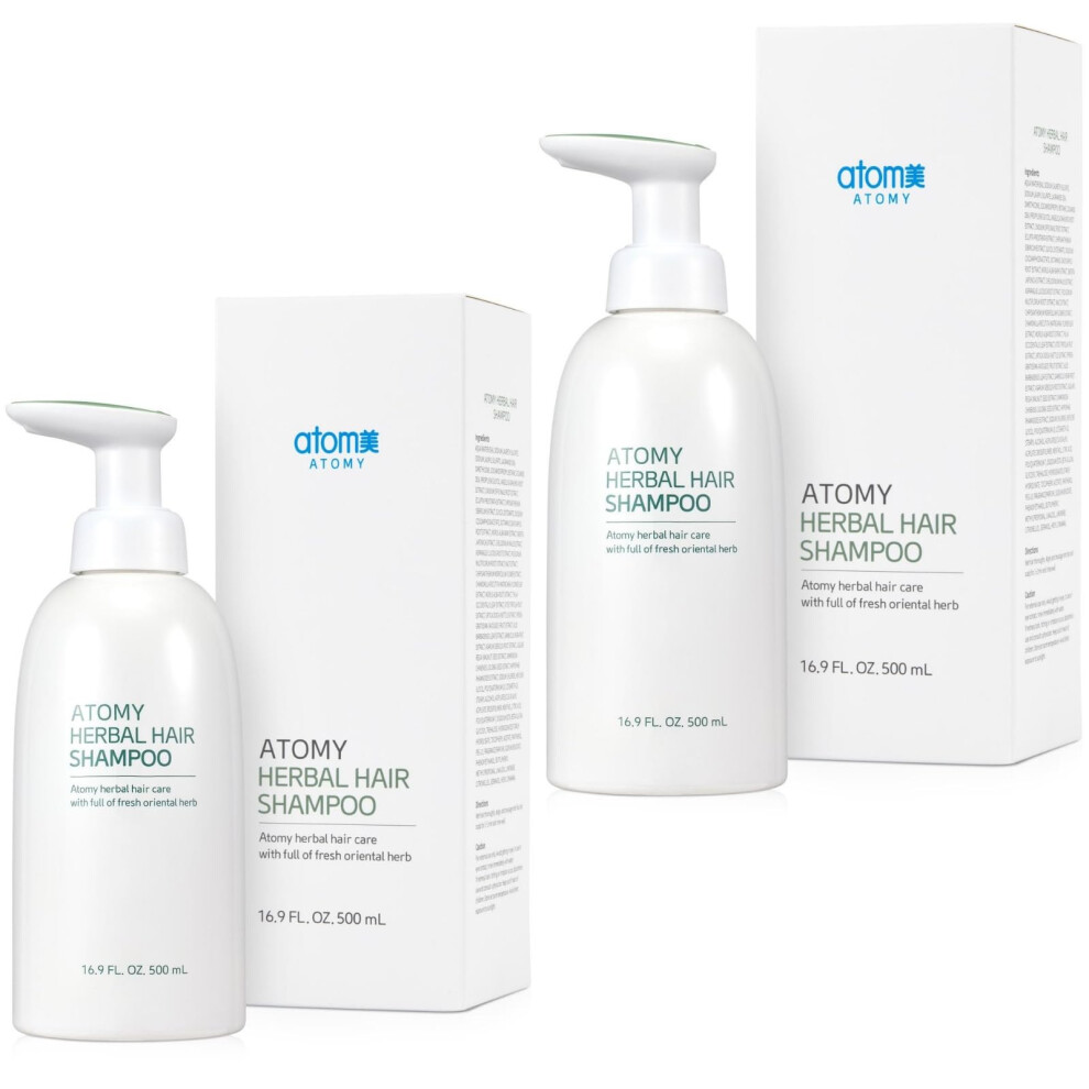 Gashina Story Atomy Shampoo 500Ml (16.9 Fl.oz.) 2 Pack Set - Outstanding Cleansing And Rich Nourishment