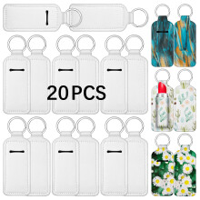 Anpuimult 20 PCS sublimation chapstick holder blanks